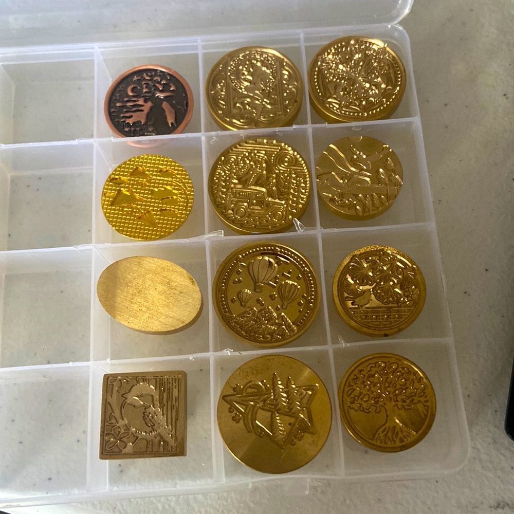 Unique Wax Seal Stamp Head Set